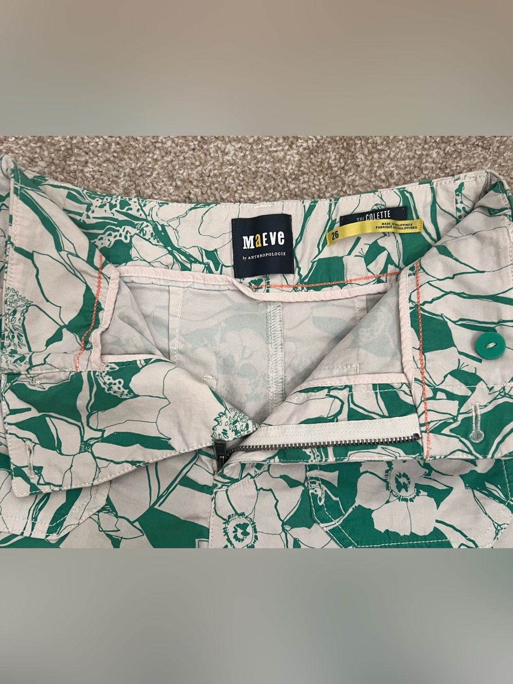 Anthropologie Maeve The Colette Women’s Shorts Size 26 - Picture 3 of 4